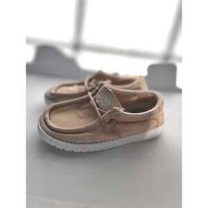 Hey Dude girls pink Loafers Kids Slip On Casual Shoes Comfort‎ Sneakers Size 10